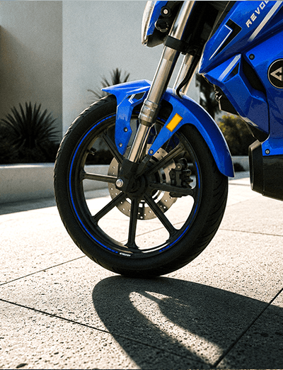 two wheeler electric bike alloy wheels design