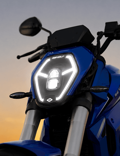 long range electric bike led lights feature