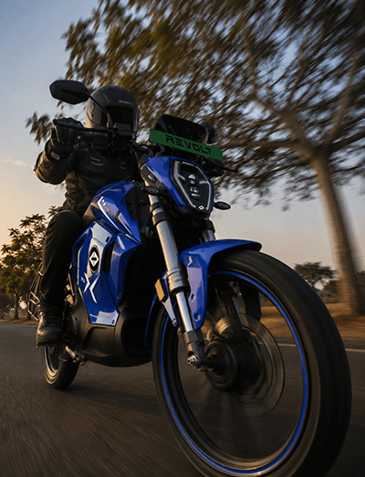 Revolt RVX upside-down front forks