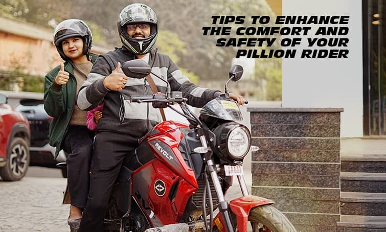 Tips For Extra Safety & Comfort For A Pillion Rider