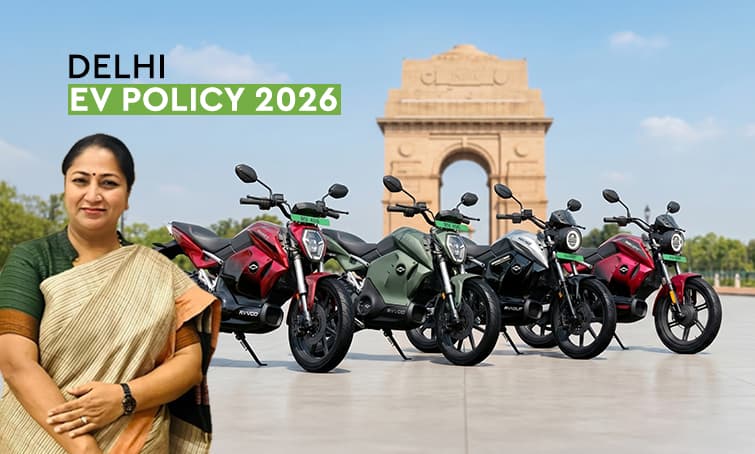 Delhi EV Policy 2026: Two-Wheelers, Four-Wheelers Subsidies Explained