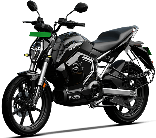 electric racing bike cosmic black