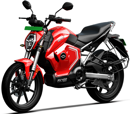 first electric bike in india rebel red for rv 400 brz