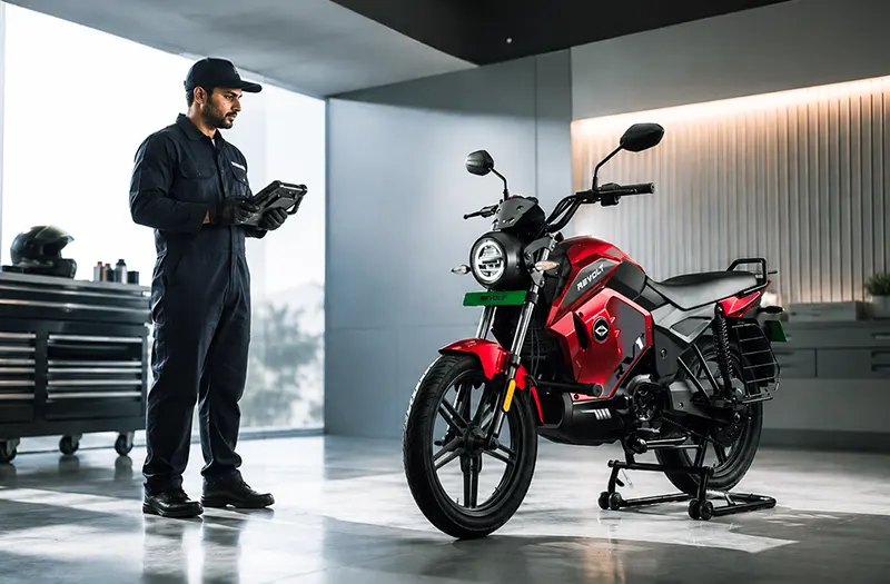 electric superbike low maintenance